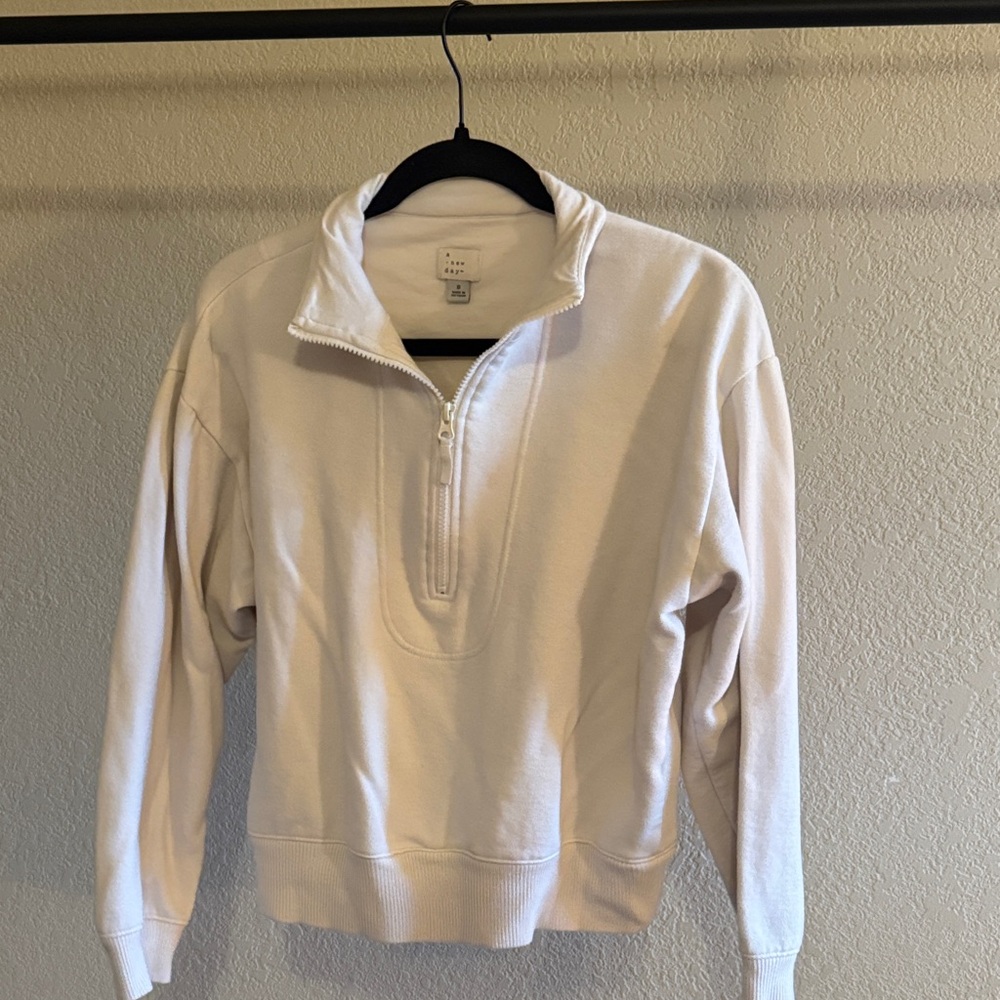 Women’s cropped quarter-zip